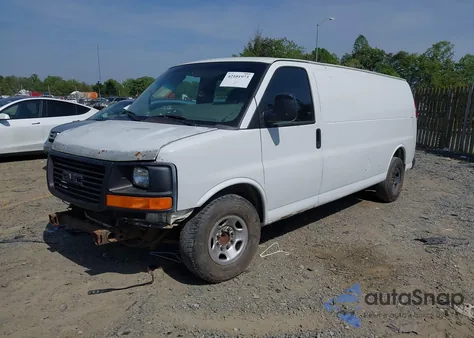 2012 GMC Savana 2500 Work Van from USA, damaged, VIN 1GTW7GCA0C1171655